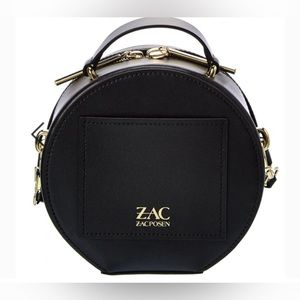 Zac Posen Eartha Leather Round Top Bag